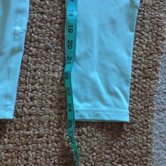 TYC MINT HIGH WAIST 7/8 LENGTH WORKOUT LEGGINGS XS - Picture 6 of 16